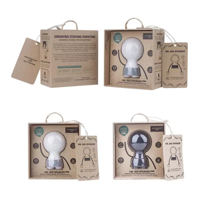 ENCEINTE BLUETOOTH® PERSONNALISÉE XOOPAR® 'MR BIO SPEAKER'