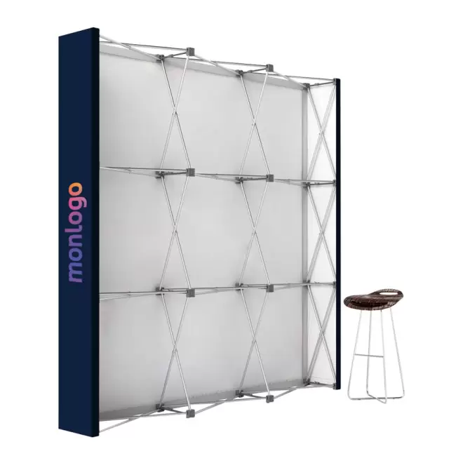 STAND PARAPLUIE PERSONNALISÉ 'VELCRO'