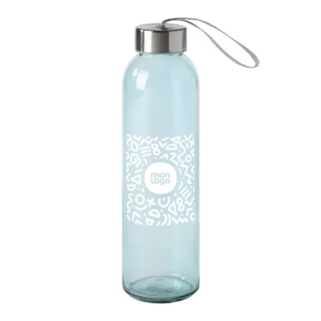 BOUTEILLE PUBLICITAIRE EN VERRE 500ML 'LUCARA'