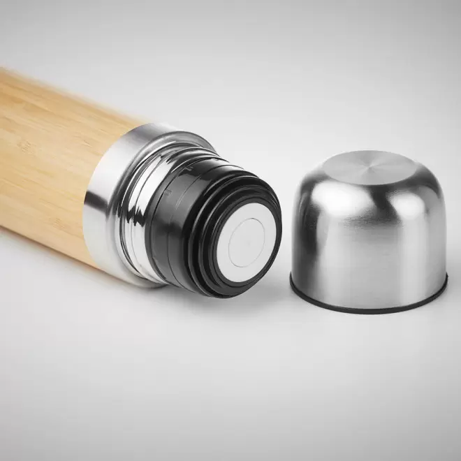 BOUTEILLE ISOTHERME PERSONNALISÉE EN BAMBOU 400ML 'FASTUOSA'
