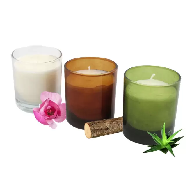 BOUGIE PERSONNALISÉE EN CIRE VÉGÉTALE 'LAZHU'