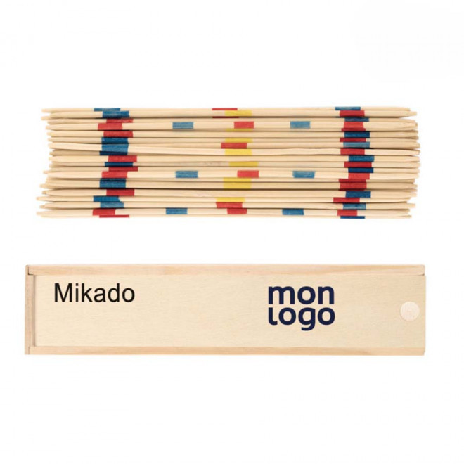 JEU DE MIKADO PERSONNALISÉ 'LÉO'