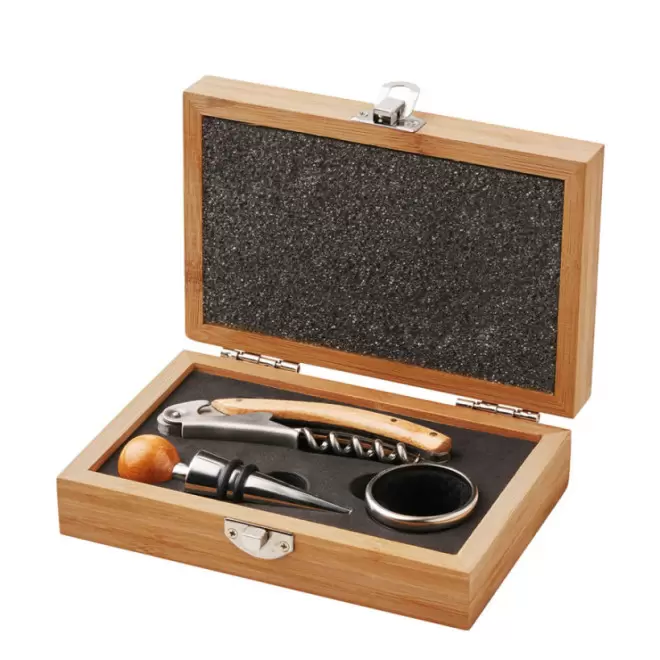 COFFRET A VIN PERSONNALISABLE 3 PIÈCES 'CHENONCEAU'