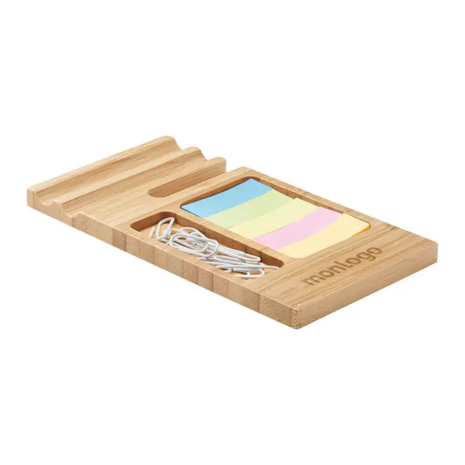 ORGANISATEUR DE BUREAU PERSONNALISÉ EN BAMBOU 'YANO'