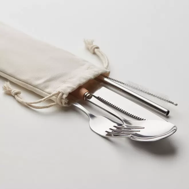 SET DE COUVERTS PERSONNALISÉS 'CUSTA'