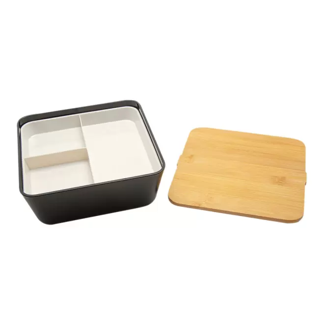 BENTO PERSONNALISÉ AVEC COUVERCLE EN BAMBOU 'UMAMI'