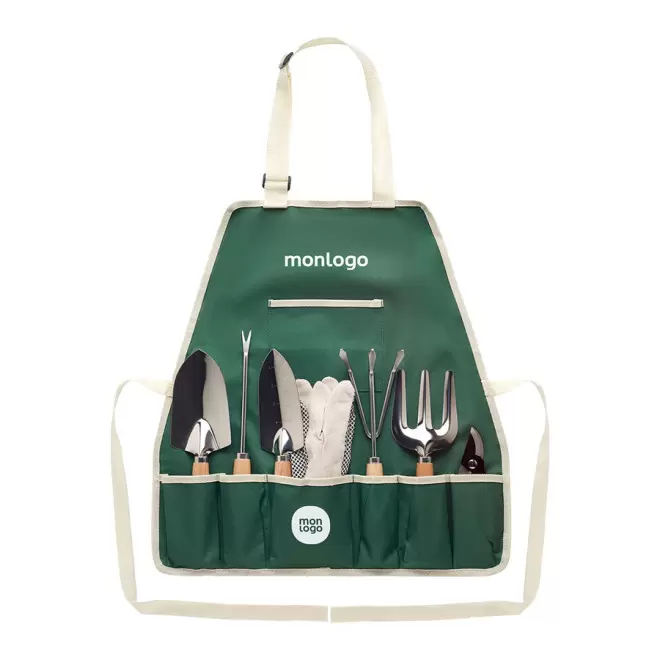 JEU DE 7 OUTILS DE JARDINAGE PERSONNALISÉ 'BOTANIKO'