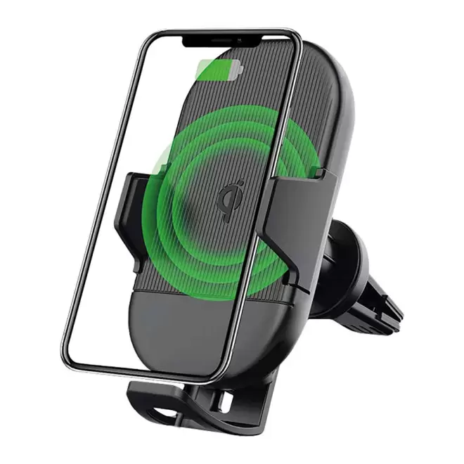 SUPPORT VOITURE PERSONNALISABLE AVEC CHARGE RAPIDE AKASHI® 'SHARY'