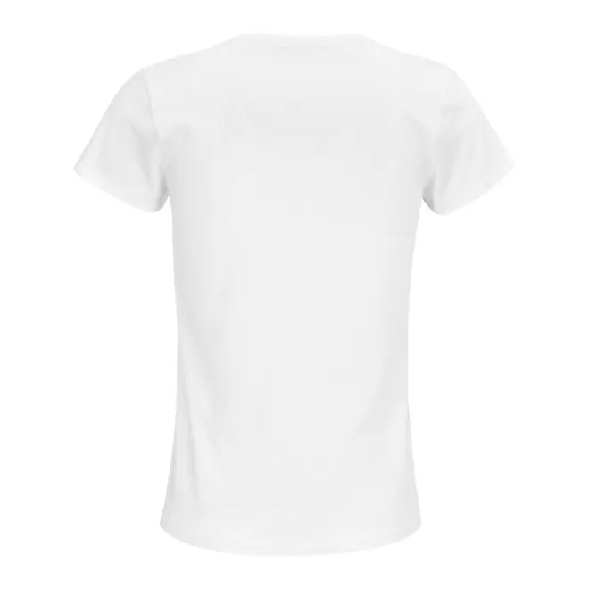 TEE SHIRT BLANC PERSONNALISABLE FEMME 'CRUSADER WOMEN' 150 GR/M²
