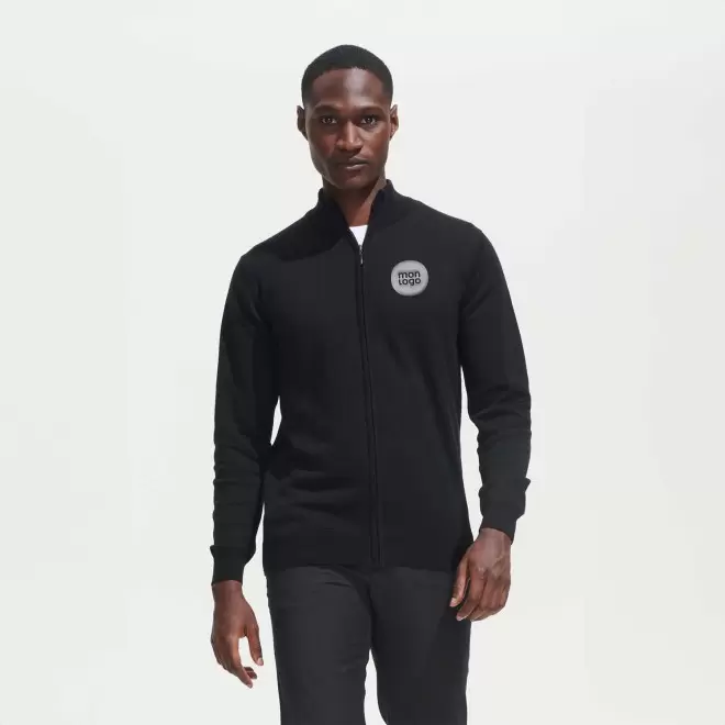 GILET ZIPPÉ HOMME PERSONNALISÉ 'GORDON'  