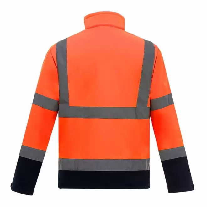 VESTE PERSONNALISABLE SOFTSHELL HAUTE VISIBLITÉ YOKO® 'MARK'