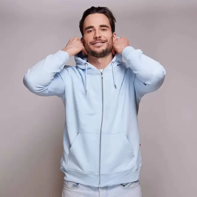 SWEAT ZIPPÉ PERSONNALISÉ MADE IN FRANCE LES FILOSOPHES® 'MONTAIGNE'