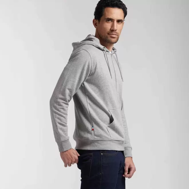 SWEAT ZIPPÉ PERSONNALISÉ MADE IN FRANCE LES FILOSOPHES® 'MONTAIGNE'