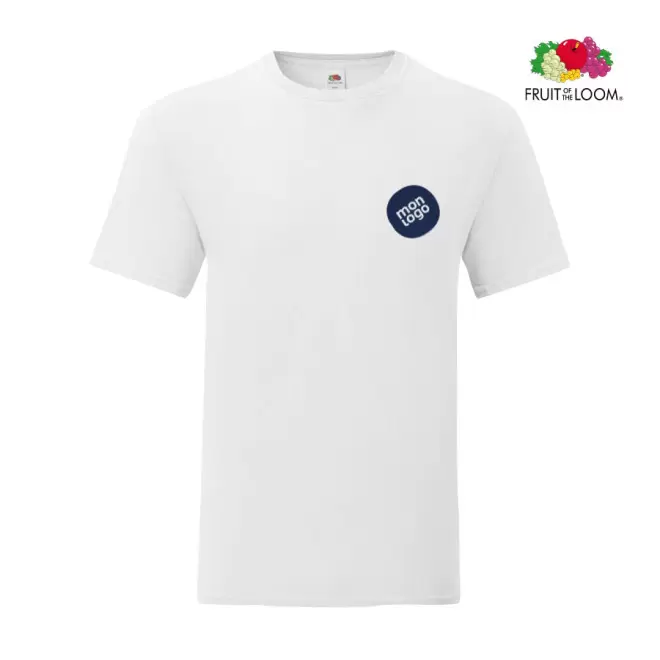 TEE-SHIRT PERSONNALISABLE HOMME BLANC 'MALBRO' 150 GR/M²
