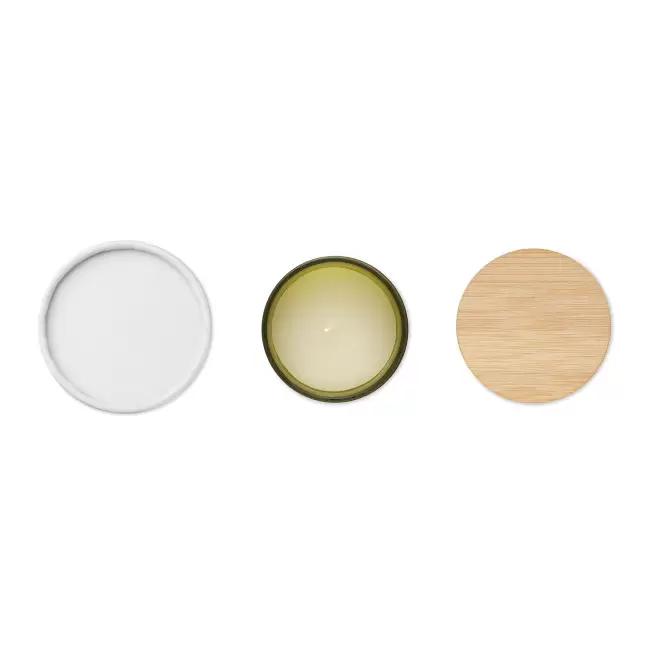 BOUGIE PERSONNALISÉE EN CIRE VÉGÉTALE 'CAPRI'