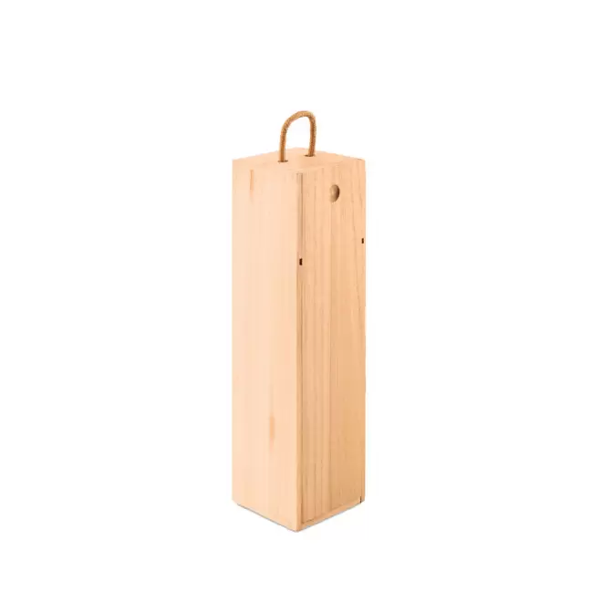 BOÎTE PERSONNALISÉE À VIN EN BOIS 'MILOY'