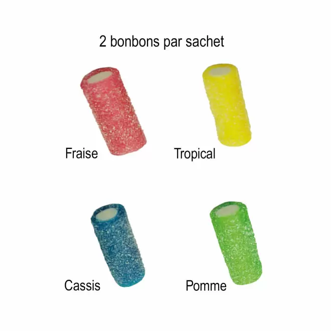 LOT DE 100 SACHETS DE BONBONS HARIBO® 'RAINBOW PIK'