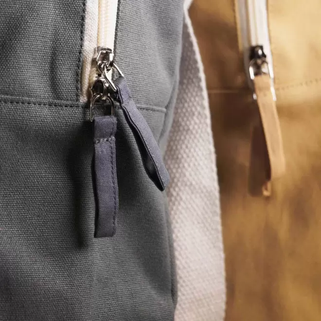 SAC A DOS PERSONNALISABLE EN COTON BIO 'CRUZ'