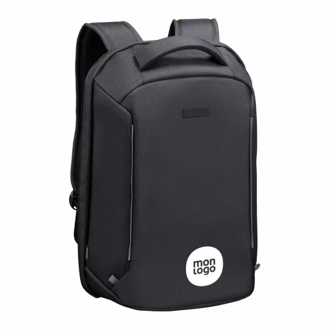 SAC A DOS PERSONNALISABLE POUR ORDINATEUR 17" 'CAMINO DESIGN'