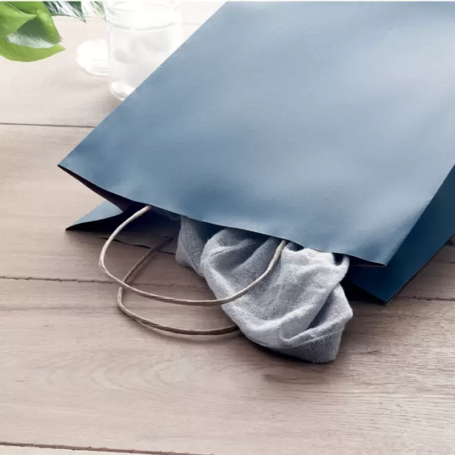 SAC PAPIER KRAFT ANSES TORSADEES 'HONDURO' 18X21X8 CM EXPÉDITION RAPIDE 5 JOURS