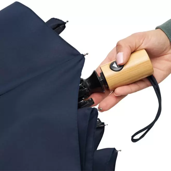 PARAPLUIE PUBLICITAIRE TEMPETE MANCHE DROIT A OUVERTURE AUTOMATIQUE 'LUSK MINI'