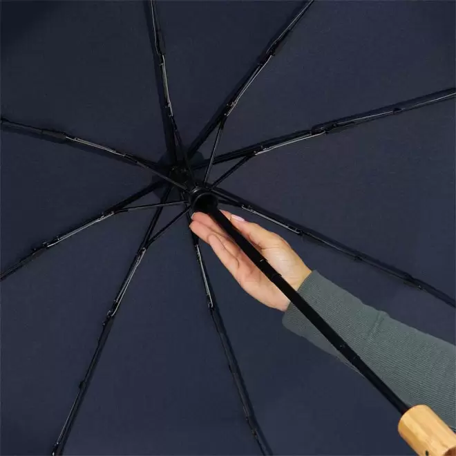 PARAPLUIE PUBLICITAIRE TEMPETE MANCHE DROIT A OUVERTURE AUTOMATIQUE 'LUSK MINI'