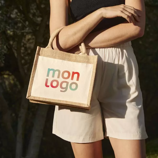 SAC EN JUTE PERSONNALISÉ 'KORITA'