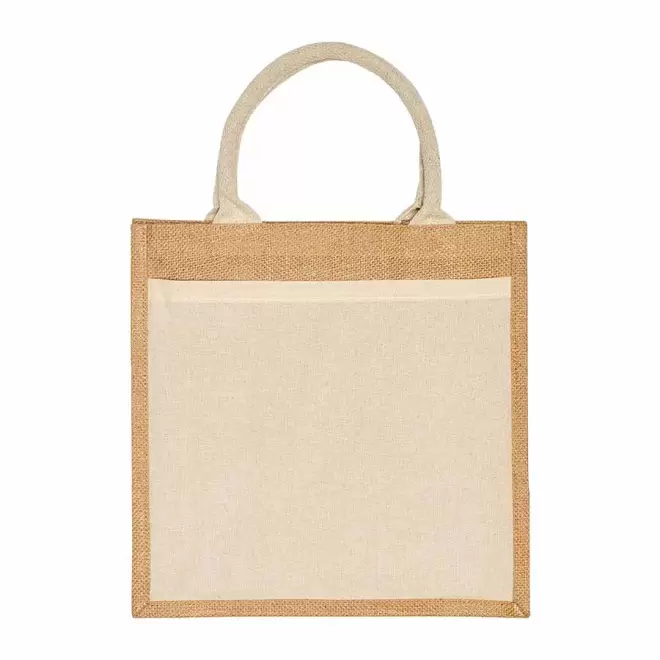 SAC PERSONNALISABLE EN JUTE ET COTON 'LIPOVAC'