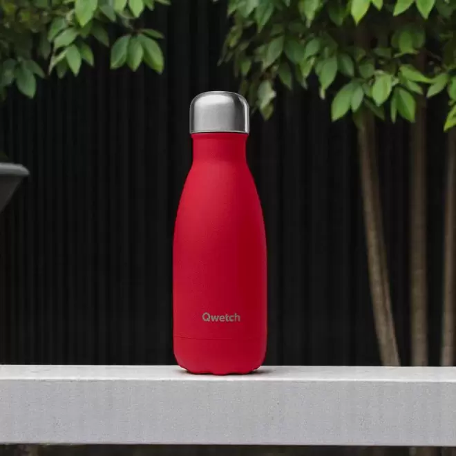 BOUTEILLE ISOTHERME PERSONNALISABLE INOX '260 ML QWETCH®'
