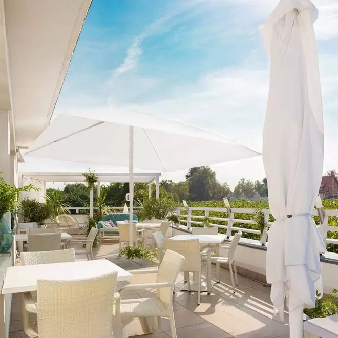 PARASOL TELESCOPIQUE PERSONNALISABLE 'ROTARISE'