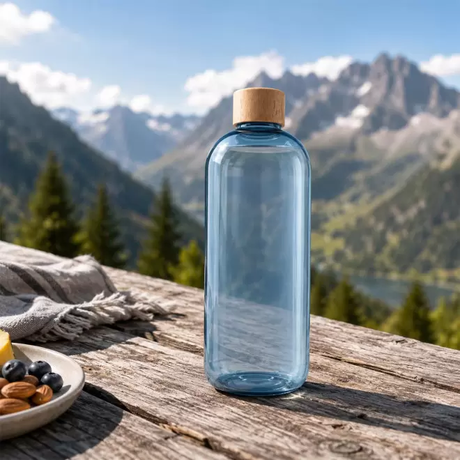 BOUTEILLE PERSONNALISABLE PET RECYCLE 1L 'BUBU'