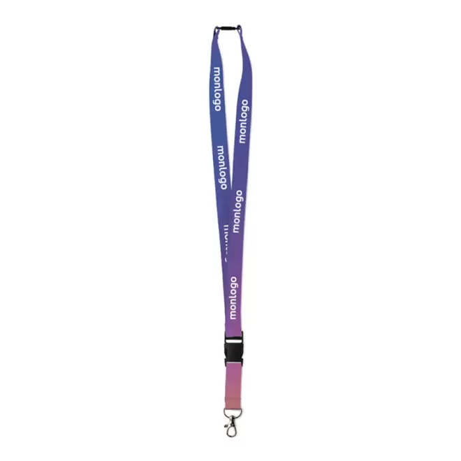PORTE BADGE TOUR DE COU EN RPET 'ADAGIO'