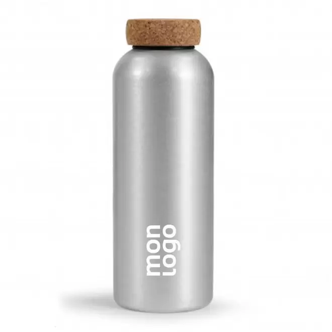 BOUTEILLE PERSONNALISABLE EN ALUMINIUM 750 ML 'BOUTU'