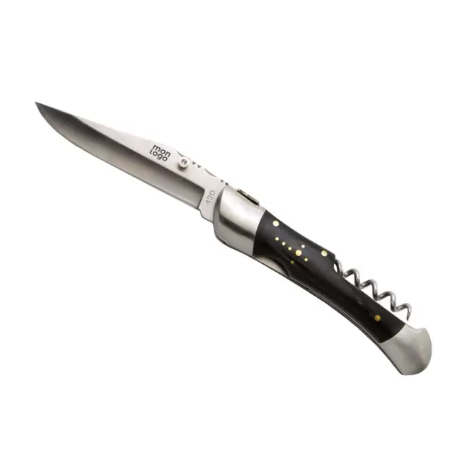 COUTEAU DE POCHE TIRE BOUCHON PERSONNALISABLE 'TRADICI'