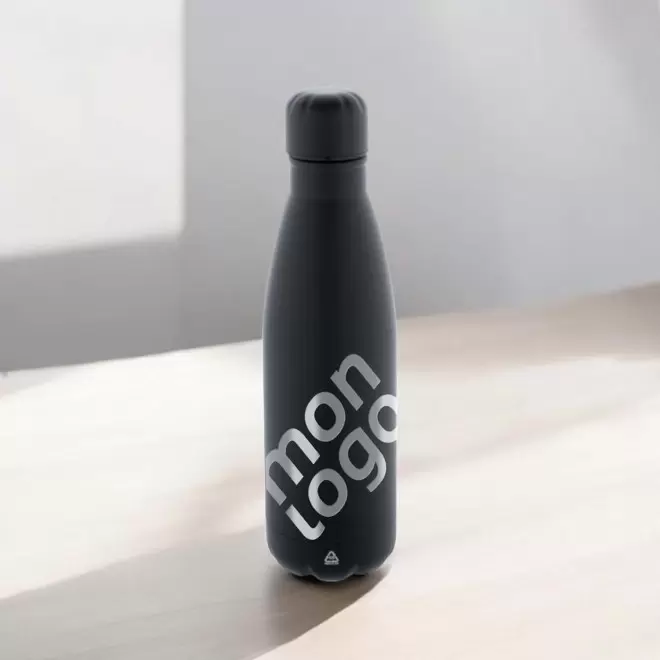BOUTEILLE ACIER 790 ML PERSONNALISABLE 'BROUDO RECYCLE'