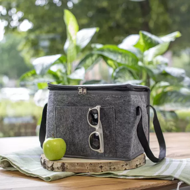 SAC ISOTHERME PERSONNALISABLE EN FEUTRE RPET 'KUBSO'