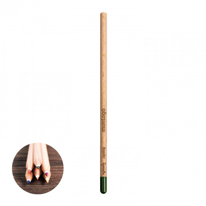 CRAYON COULEUR GRAINES PERSONNALISABLE 'POUSS COLOR'