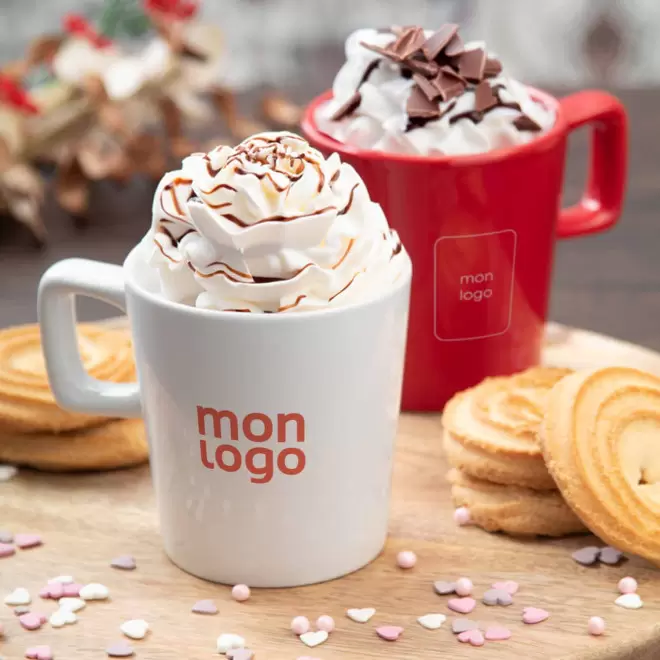 MUG CERAMIQUE PERSONNALISABLE 280 ML 'KERAMI'