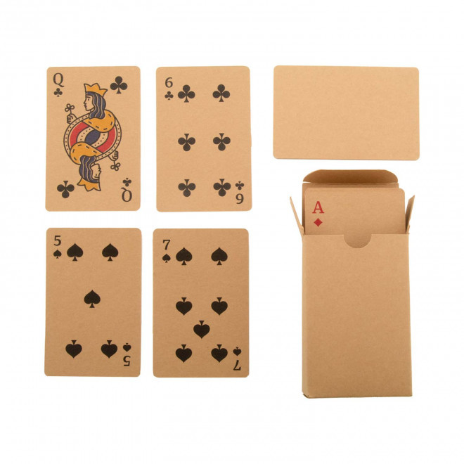 JEU DE CARTES PERSONNALISABLE 'VALETO FULL QUADRI'