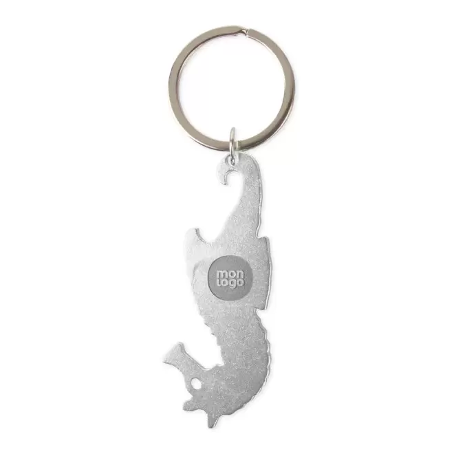 PORTE CLE PERSONNALISABLE DECAPSULEUR 'HIPOCAMPI'