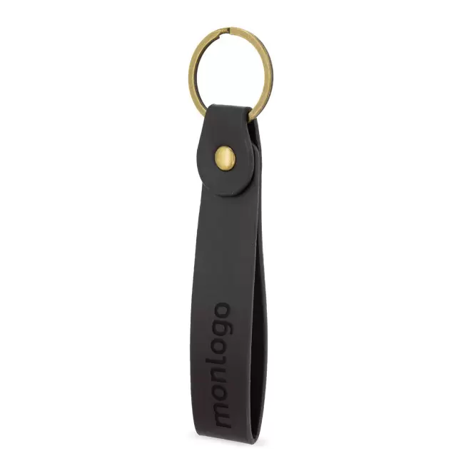 PORTE CLE EN PU PERSONNALISABLE 'TIVIA'