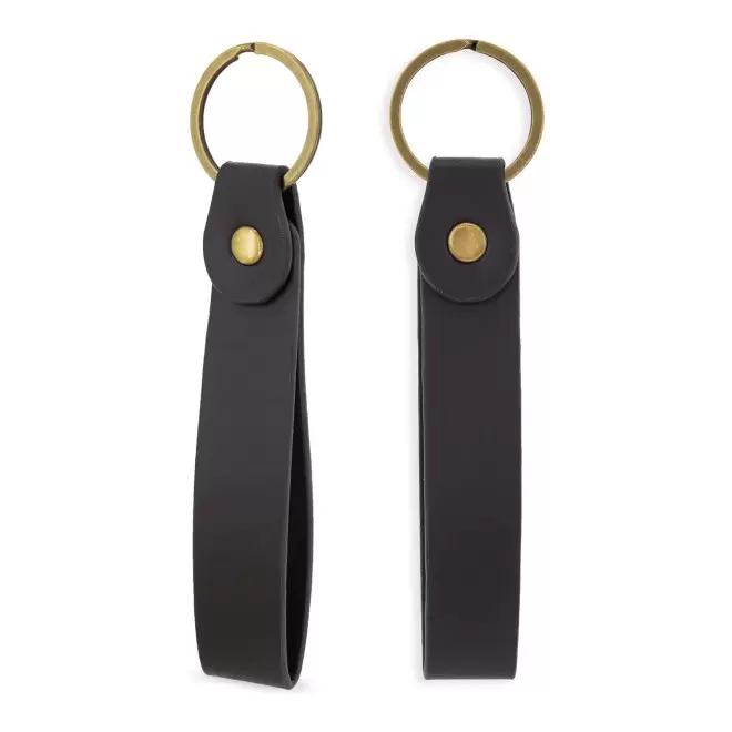 PORTE CLE EN PU PERSONNALISABLE 'TIVIA'