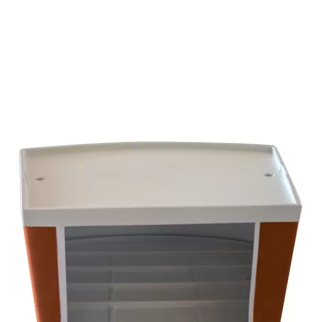 COMPTOIR D'ACCUEIL EN PVC PERSONNALISABLE 'FEVAS'