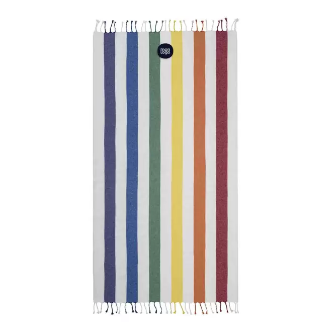 PAREO/FOUTA PERSONNALISABLE 'HORTENSE 180 RPET MULTI'
