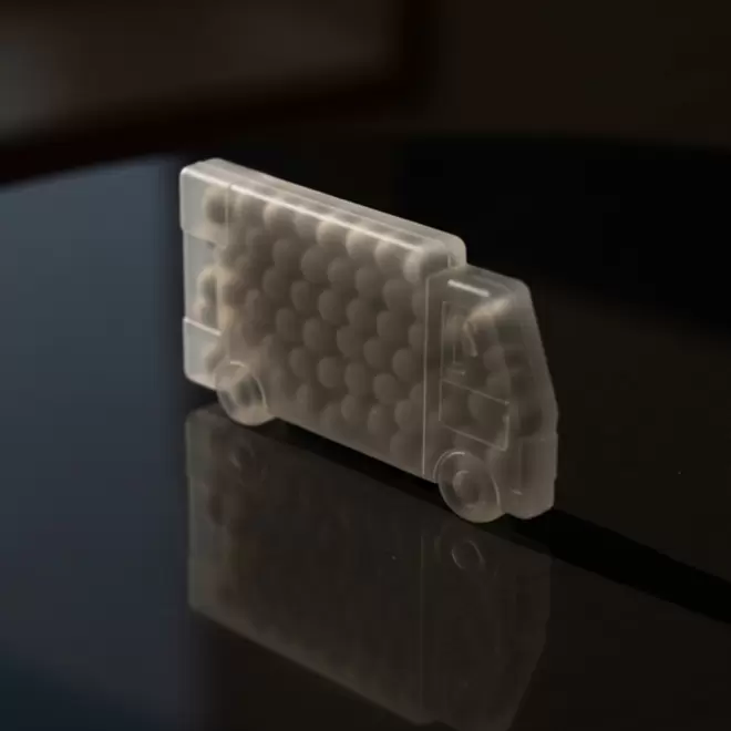 DISTRIBUTEUR DE BONBONS PERSONNALISABLE 'SKITTY TRUCK'