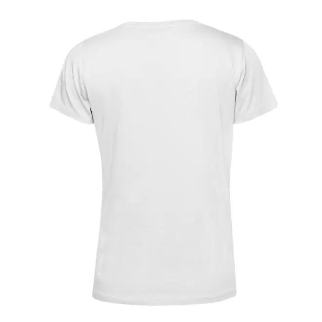 TEE SHIRT FEMME BLANC B&C PERSONNALISABLE 'PALTO BIO 145G'