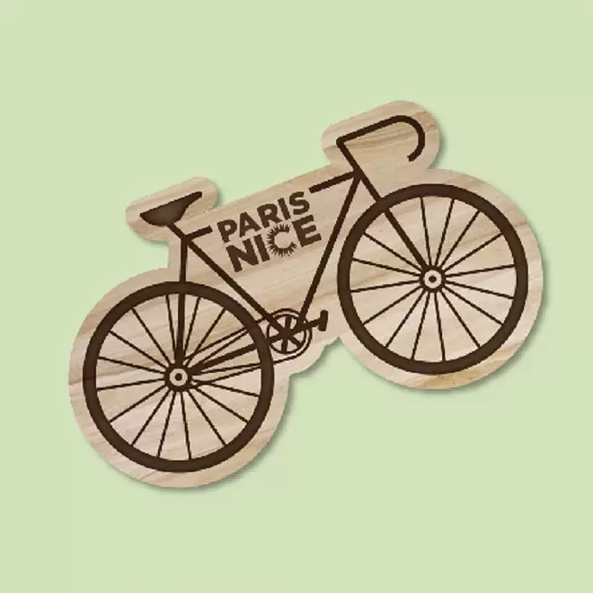 MAGNET EN BOIS PUBLICITAIRE SUR MESURE 'TOUPLY' 