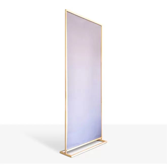 BANNER PUBLICITAIRE EN BOIS 'REKO'