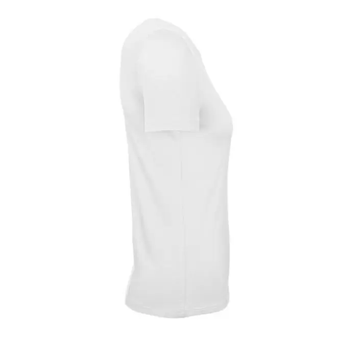 TEE SHIRT PUBLICITAIRE BLANC FEMME B&C 'PALTO'