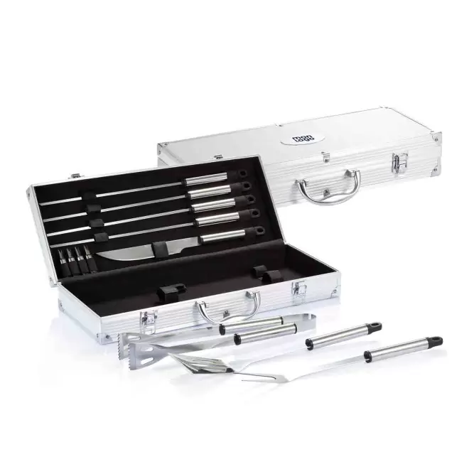 SET BARBECUE 12 USTENSILES PERSONNALISABLES 'MOOREA'